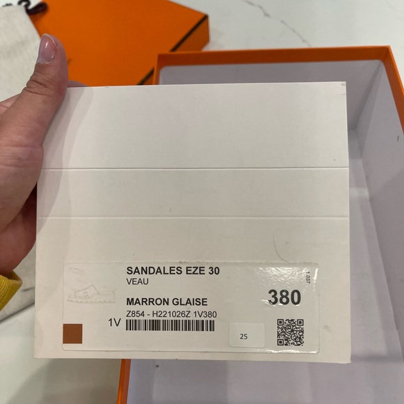 Hermes Eze 30 Tan 38 - Picture 11 of 11